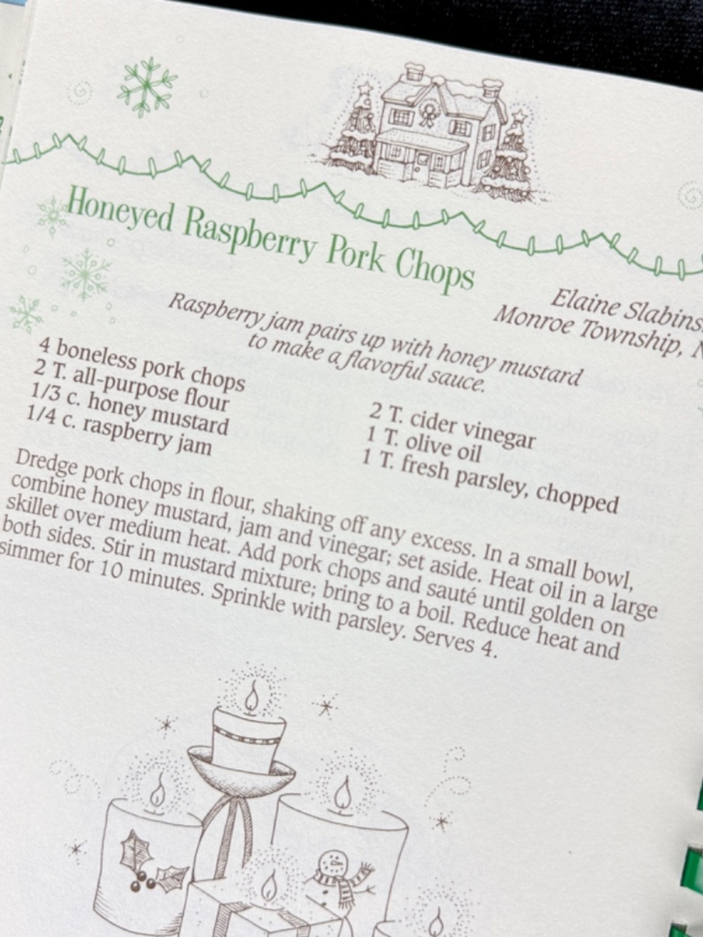 2 Gooseberry Patch Cookbooks Christmas in the Country and Homespun Christmas EUC - Picture 10 of 13